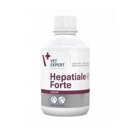 Ergänzungsmittel zur Stärkung der Leberfunktion bei Hunden und Katzen Hepatiale Forte Liquid, 250 ml, VetExpert