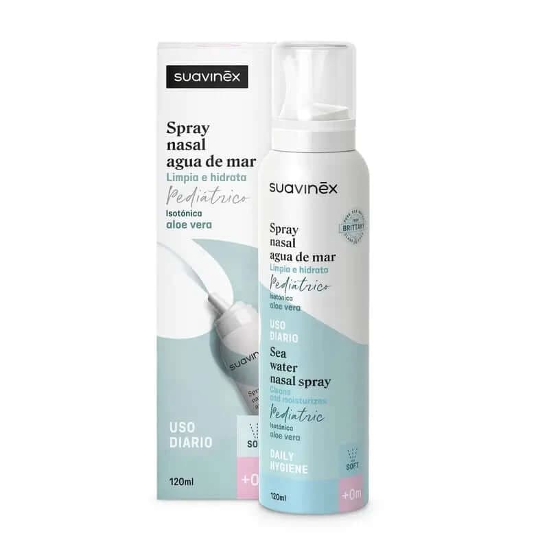 Suavinex Baby Isotonisches Nasenspray, Tägliche Hygiene, 120 ml