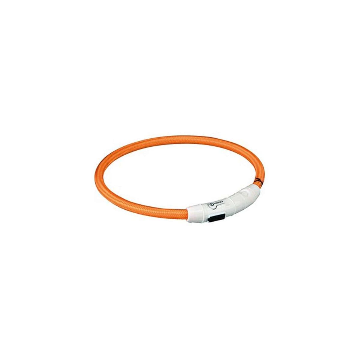 Trixie Flash Leuchtring USB Orange - M-L