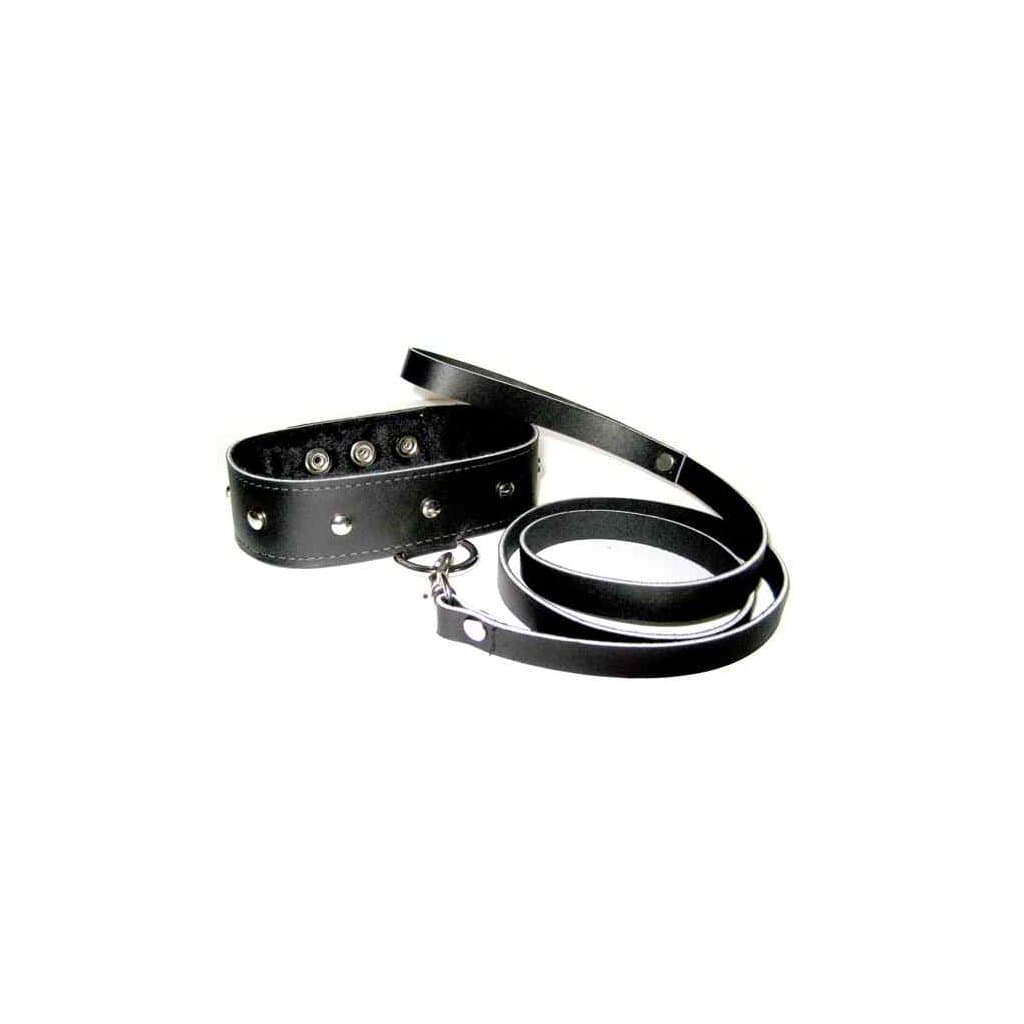 Sportsheets - Leather Collar & Leash Set