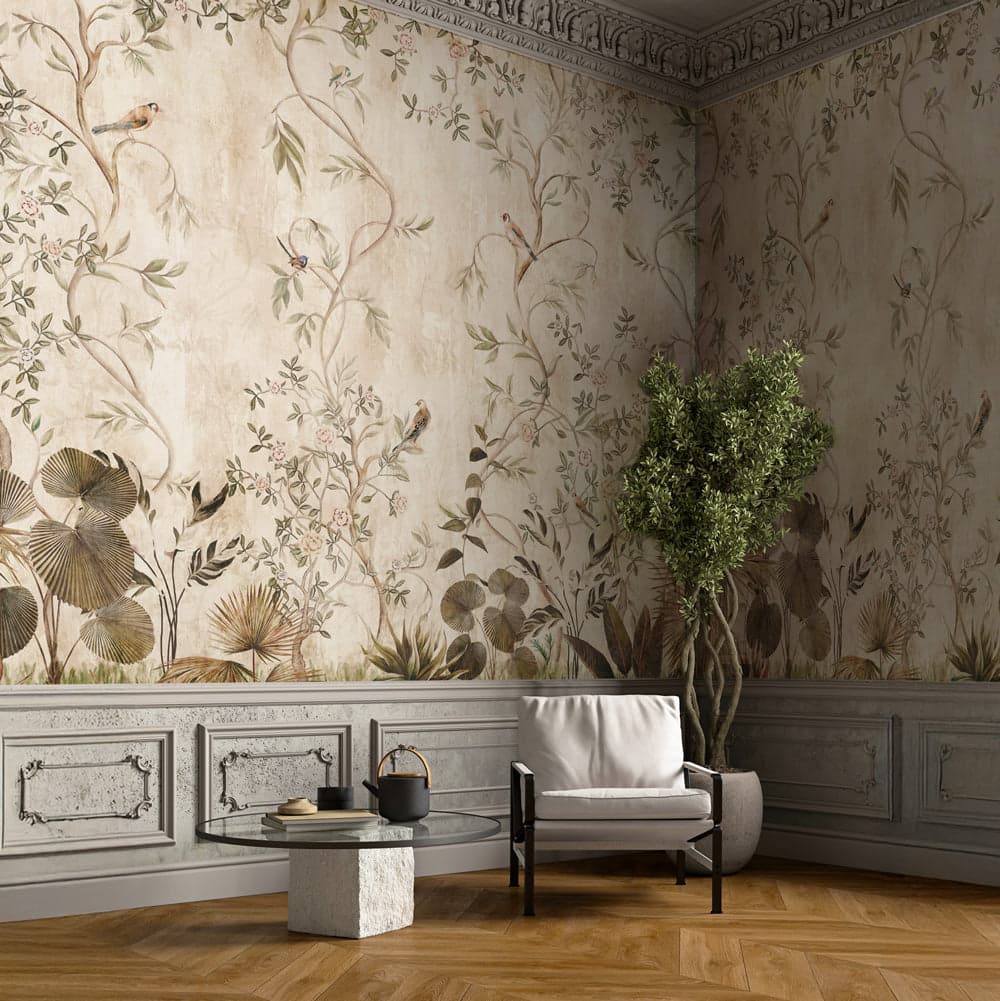 Fototapete Vintage-Chinoiserie