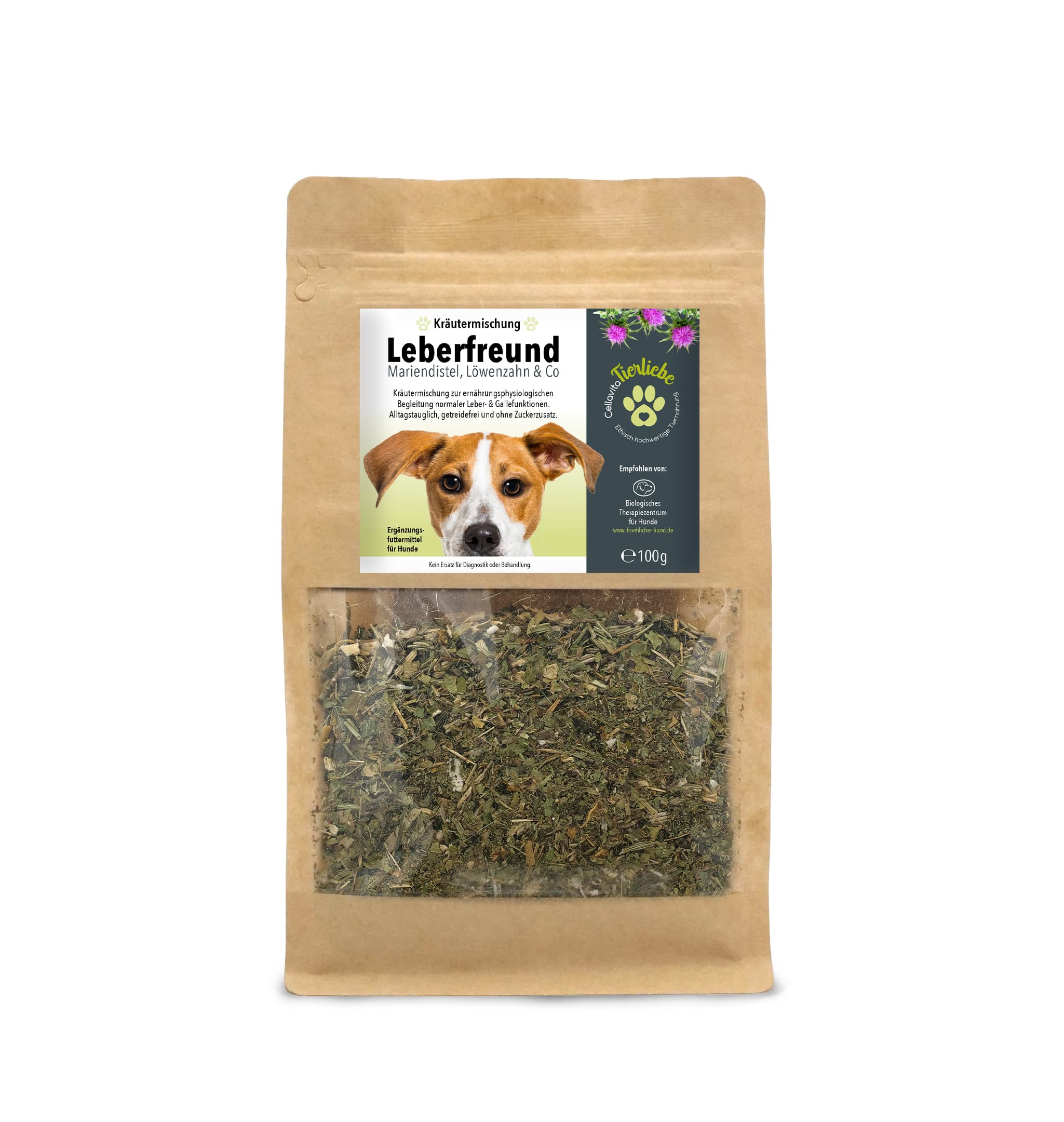 Leberfreund für Hunde  Mariendistel, Löwenzahn &amp; Co