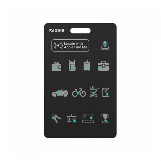 ZIKE Z006 Smart Tracking Karte - Schwarz