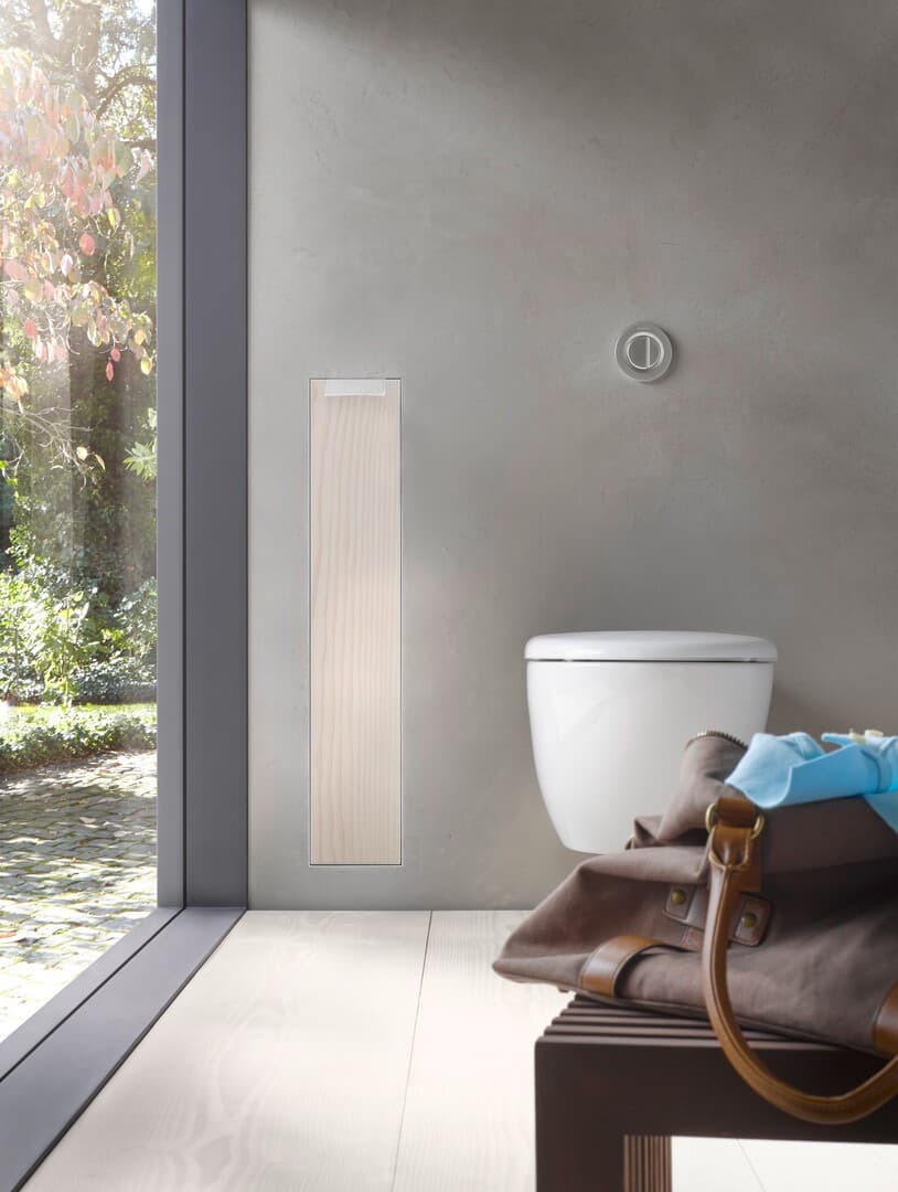 emco WC-Modul asis plus, UnterputzPapierentnahme oben, 803 mm, Tür rechts, 975611011 975611011