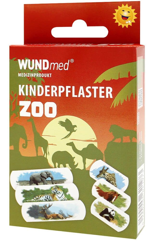 WUNDmed® Pflaster Zoo bunt 10 St.