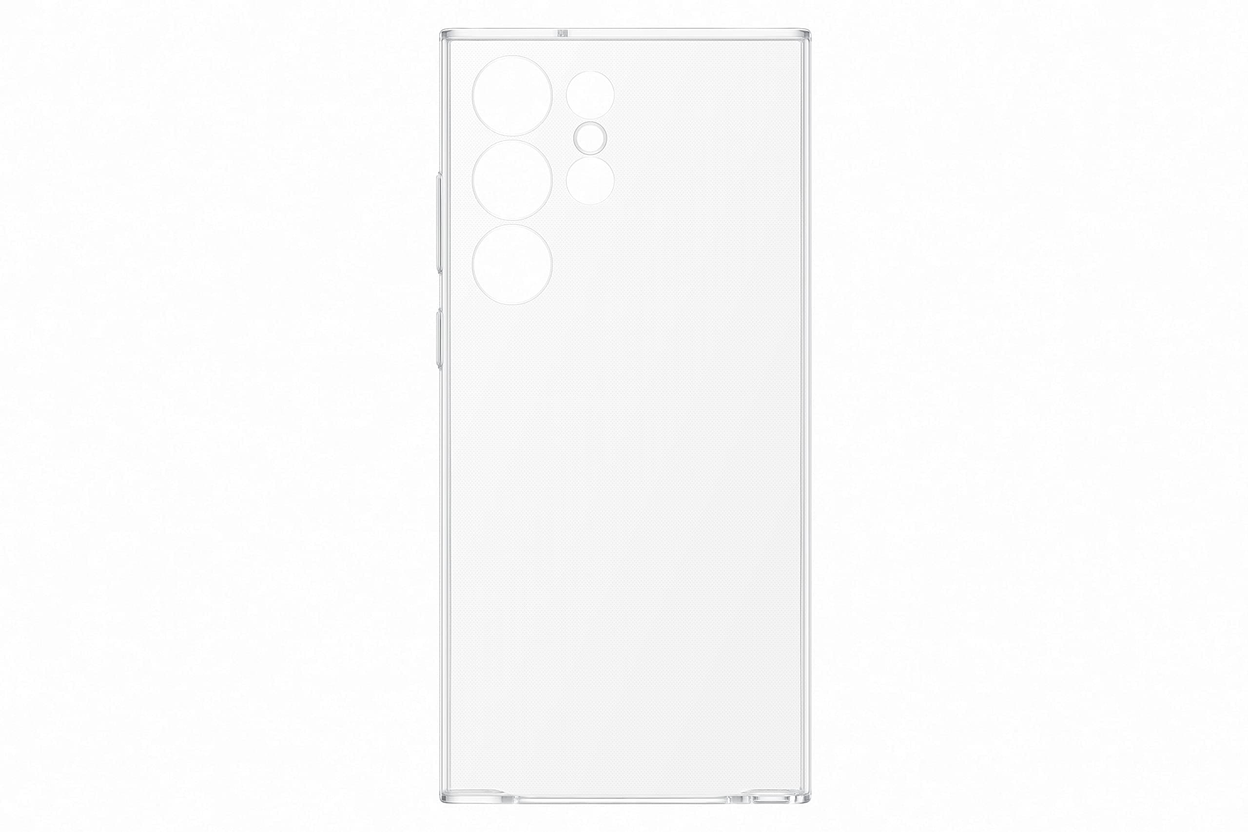 Samsung Clear Smartphone Case EF-QS918 für Galaxy S23 Ultra Handy-Hülle Durchsichtig Kratzfest Schlankes Design Transparent