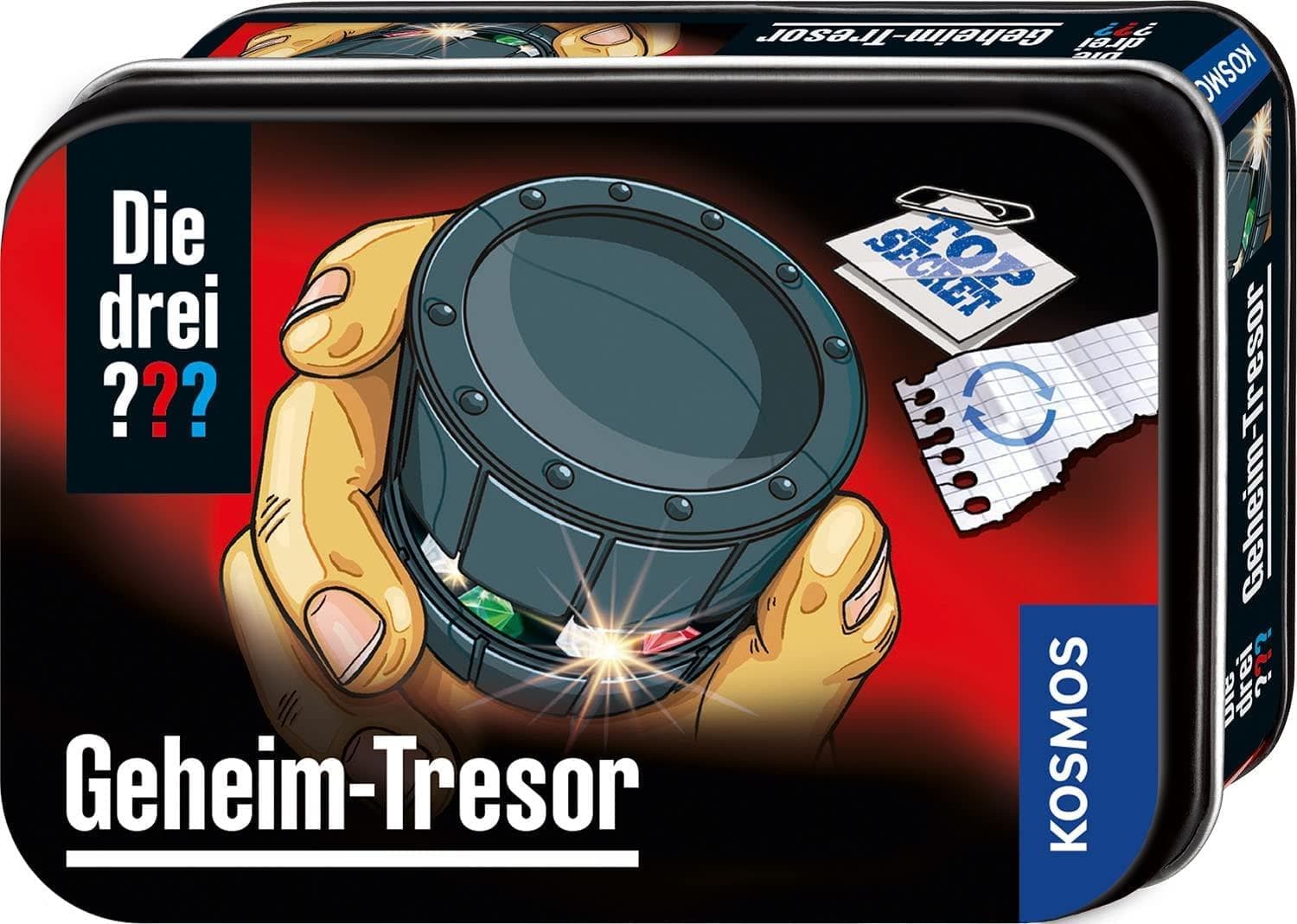 Die DREI ??? Geheim-Tresor (kl. Dose) Schwarz