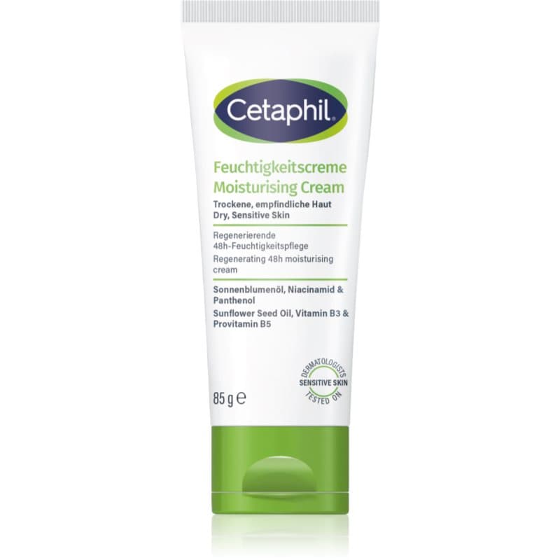 Cetaphil Feuchtigkeitscreme Moisturizing Cream Feuchtigkeitscreme für trockene Haut 85 g