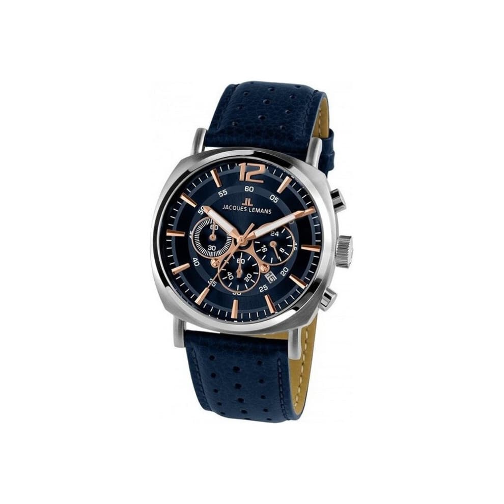 Jacques Lemans Herrenuhr Sport Lugano Chronograph 1-1645I