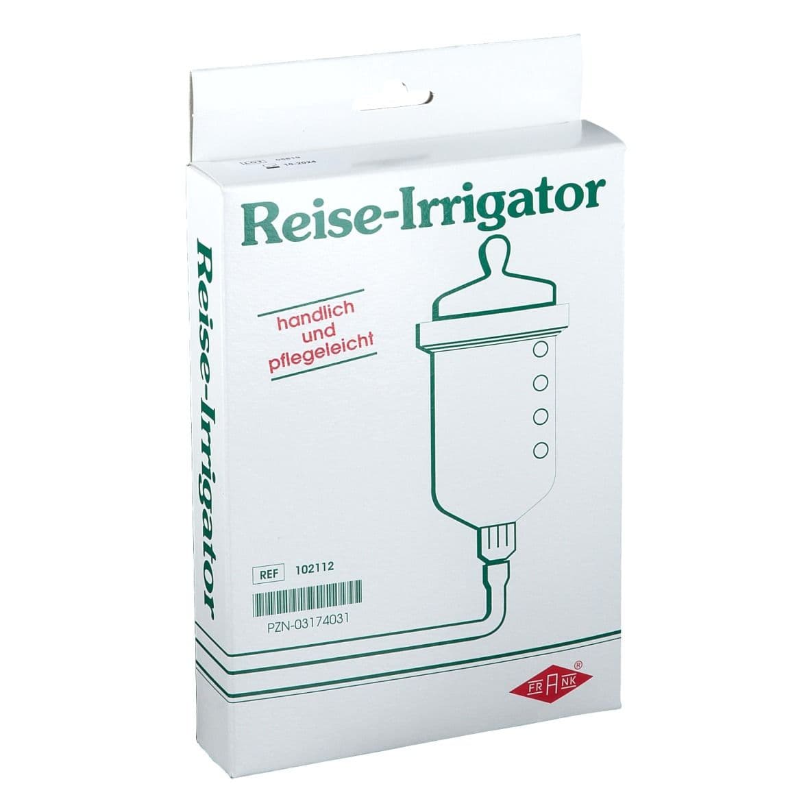 Irrigator F.d.reise komplett 2 l 1 St Beutel
