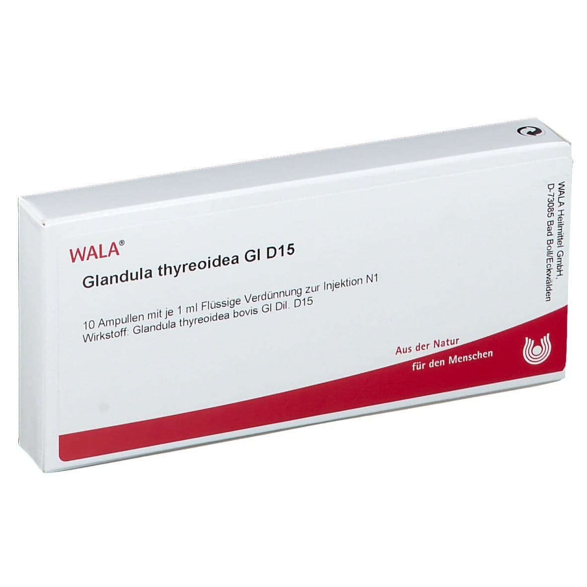 Glandula Thyreoidea GL D 15 Ampullen 10x1 ml