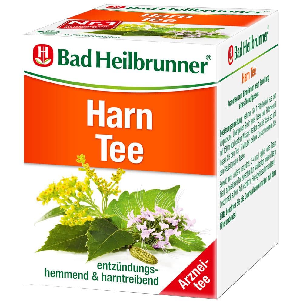 BAD Heilbrunner Harntee Filterbeutel 8x2 g