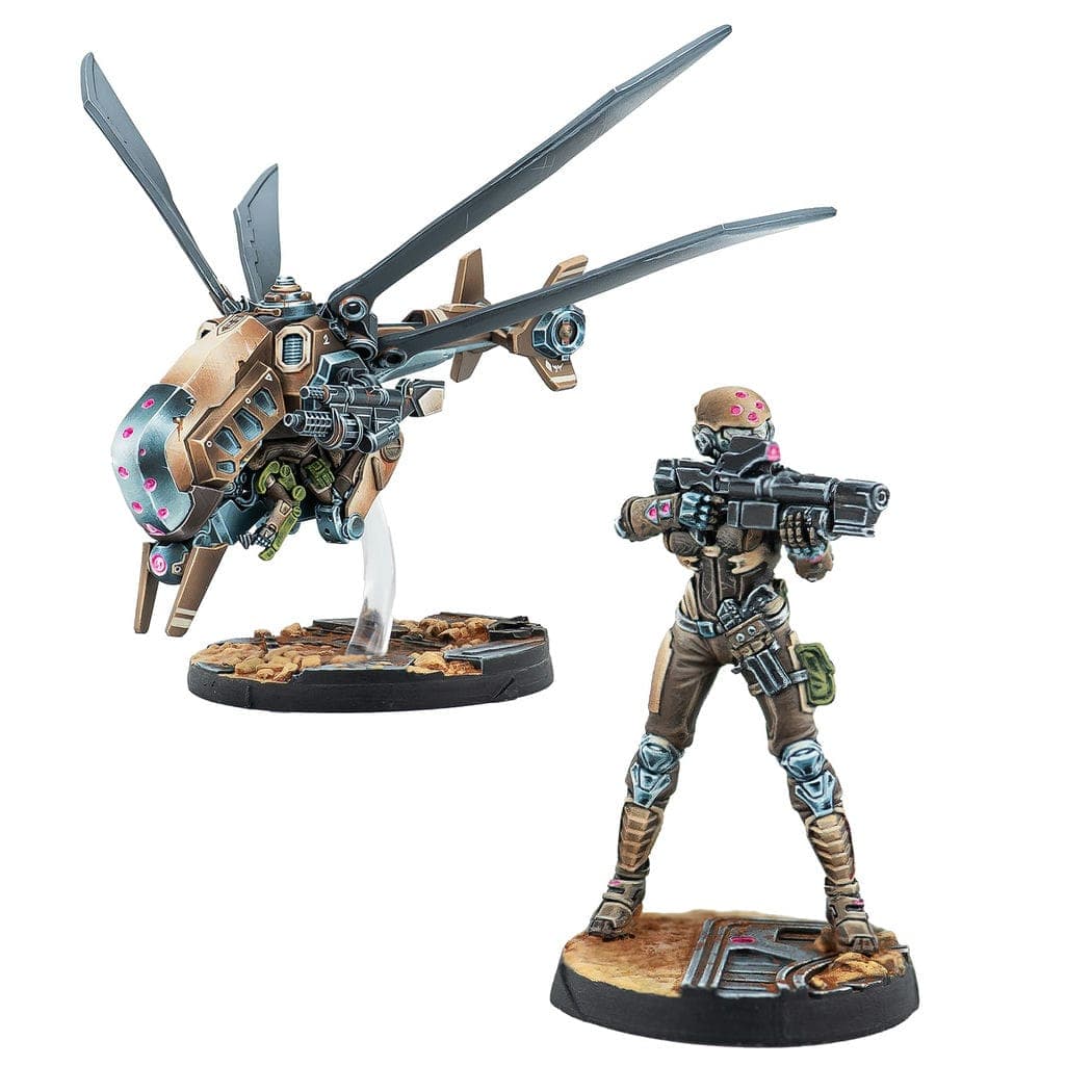 Infinity Haqqislam Zeybek Aero-unit Corvus Belli INF 281430-1194