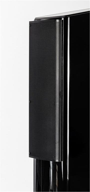 Elac Metallabdeckung 408.2 -Stückpreis (- schwarz)