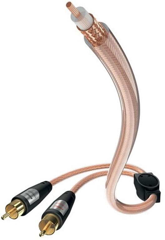 Inakustik Star II AUDIO Y Subwoofer Kabel 10 m (10 m transparent)