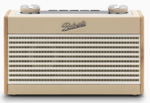 Roberts Radio Rambler Uno, Tragbar, Digital, DAB, DAB+, FM, 3,5 mm, Bambus, Cremefarben, Aluminium, Bambus