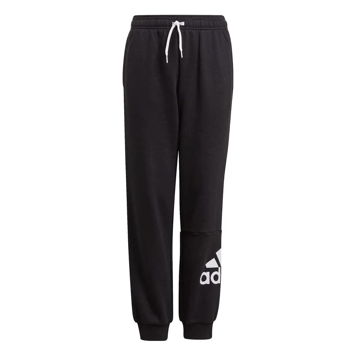 Adidas Essentials French Terry Hose Jungen Trainingshose, schwarz