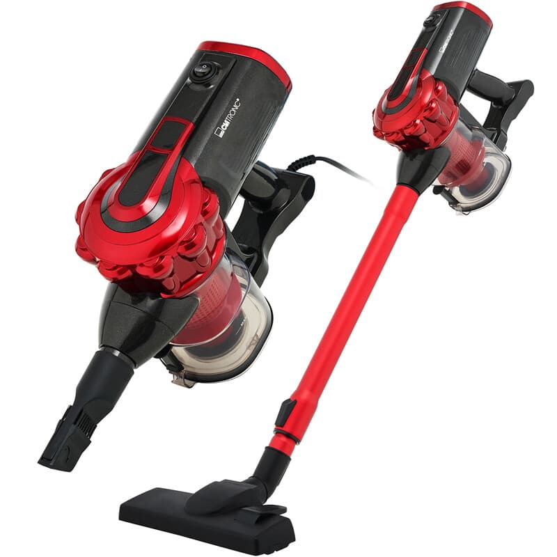 Clatronic® 2in1 Staubsauger und Handstaubsauger mit 6,8m Kabel | Starke Saugleistung | für Auto und Haushalt | Staubsauger beutellos | Staubsauger