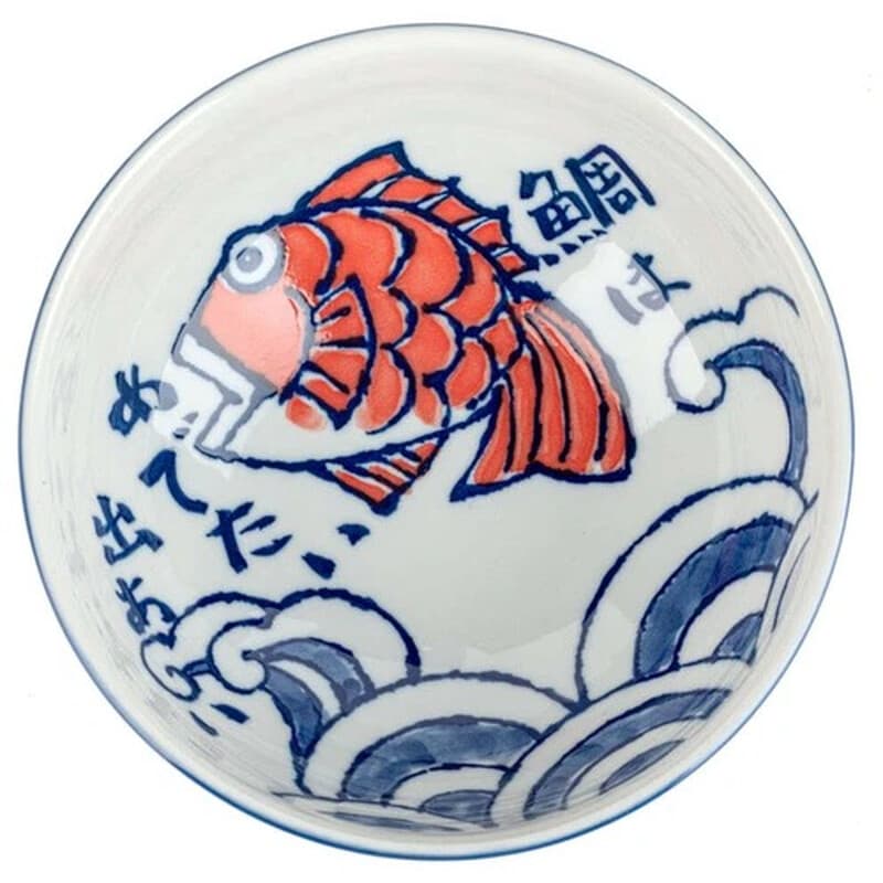 Red Fish japanische Ramen-Nudelschüssel