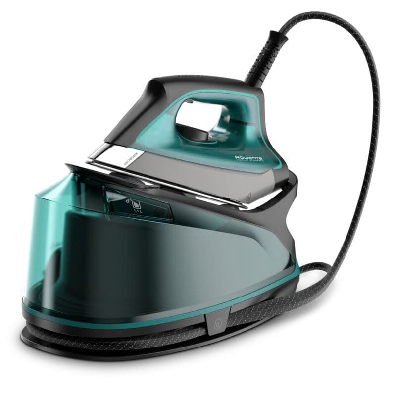 Rowenta DG7623 Compact Steam Pro Dampfbügelstation | 6,3 Bar Pumpendruck | Dampfstoß: 325 g/Min. | abnehmbarer 1,1 Liter Wassertank |