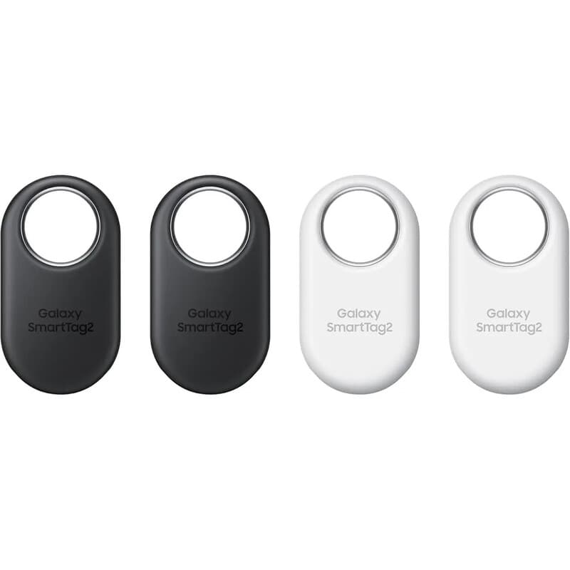 Samsung Galaxy SmartTag2 Bluetooth-Tracker, Kompassansicht, Suche in der Nähe, bis zu 500 Tage Akkulaufzeit, wasserbeständig, Schwarz/Weiß (4