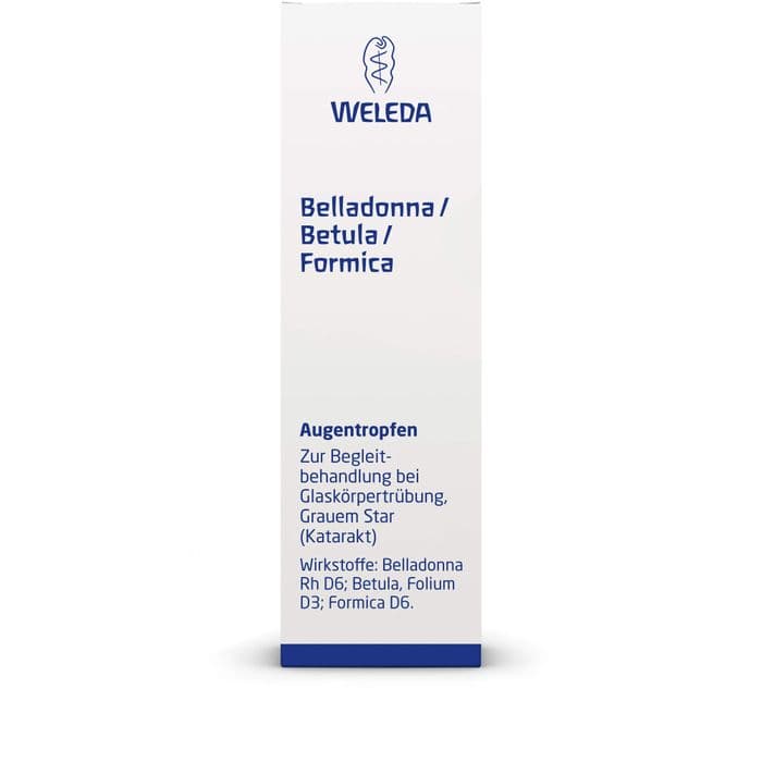 BELLADONNA/BETULA/FORMICA Augentropfen 10 ml