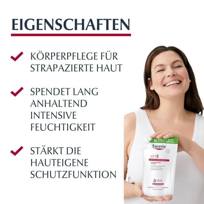 EUCERIN pH5 Lotion empfindliche Haut Nachfüll 400 ml