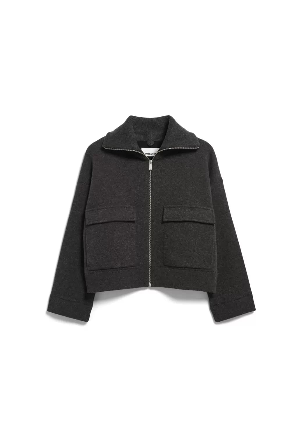 COTTON-WOOL KNIT JACKET