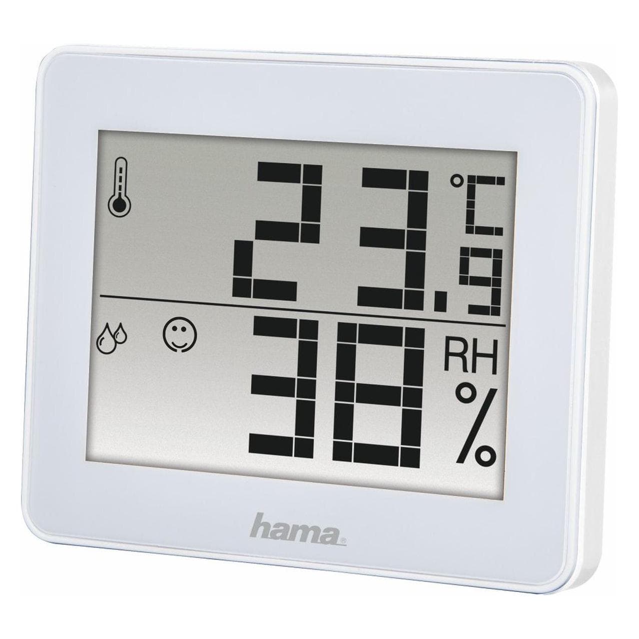 Hama TH-130, Thermometer + Hygrometer, Weiss