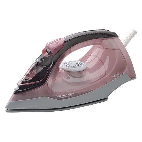 Mesko MS 5028 Bügeleisen Trocken- & Dampfbügeleisen Keramik-Bügelsohle, Bügeleisen, Grau, Weiss, Pink