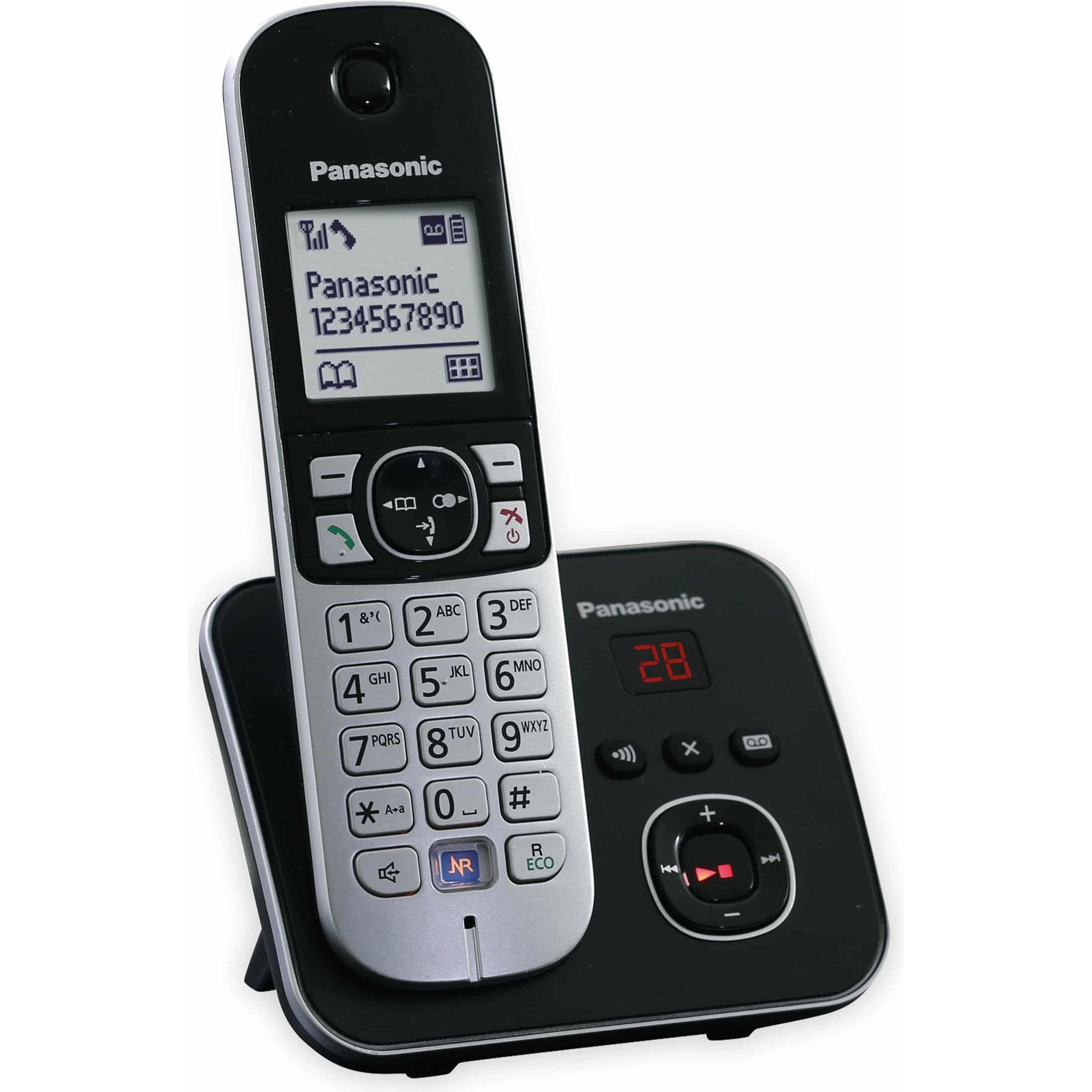 Panasonic KX-TG6821, Telefon, Schwarz