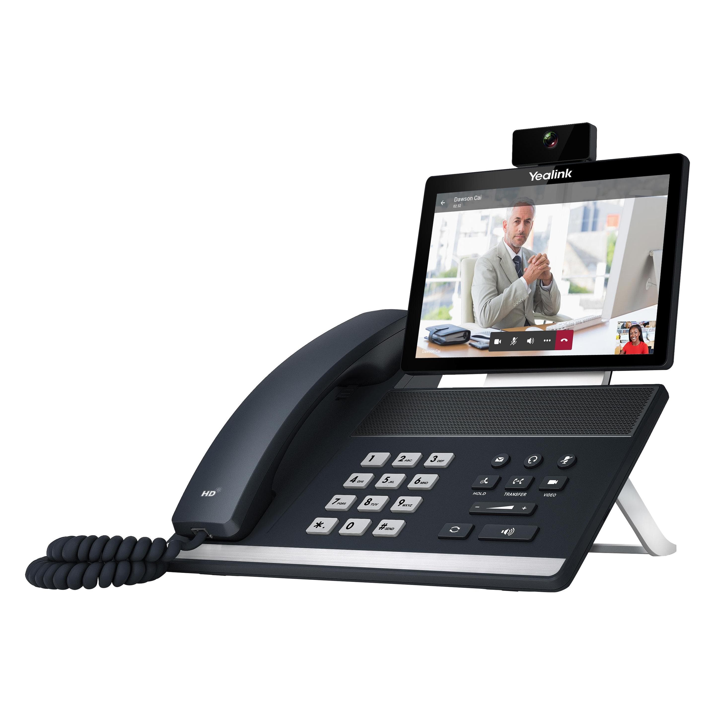 Yealink VP59 Teams Edition, Telefon, Grau, Schwarz
