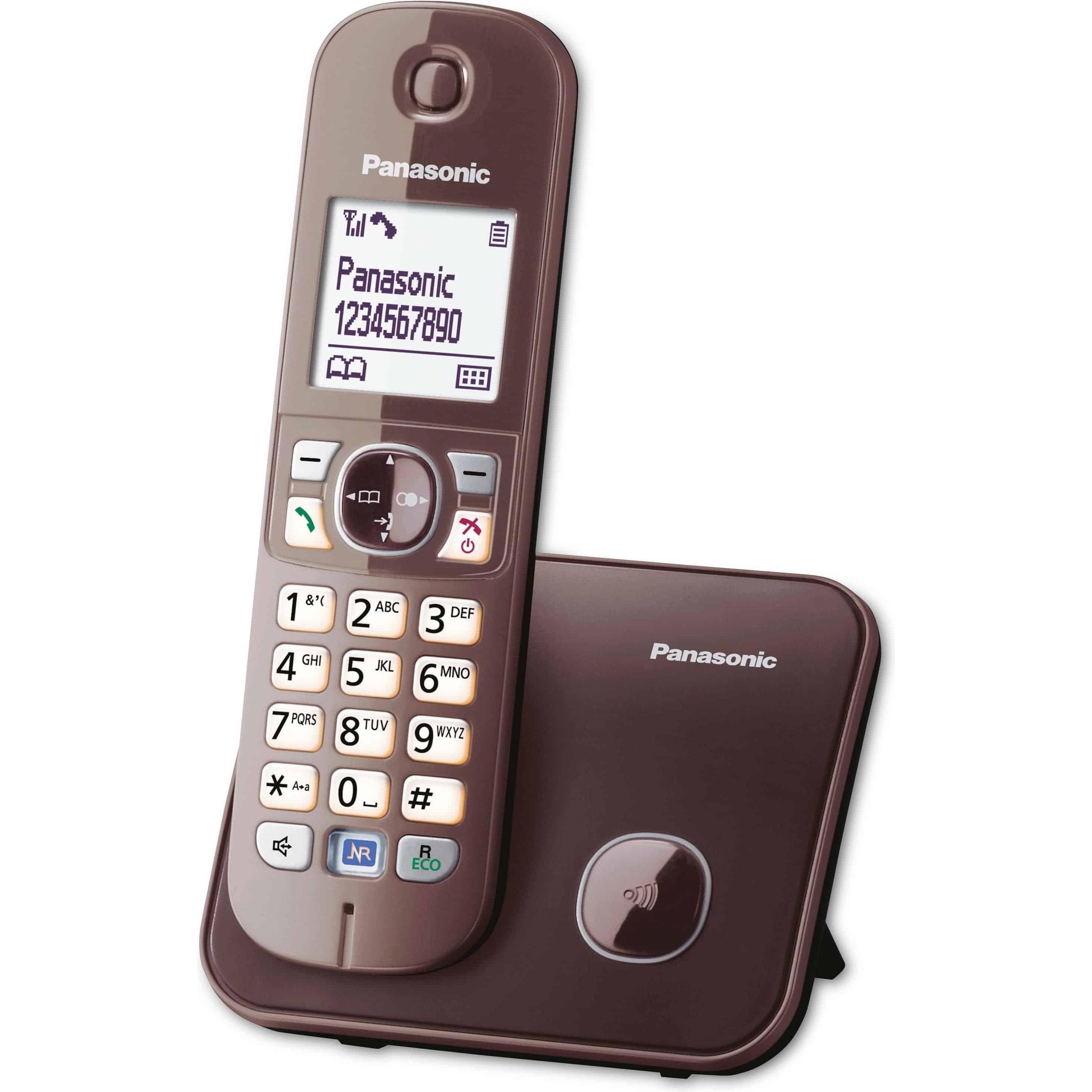 Panasonic KX-TG6811, Telefon, Braun