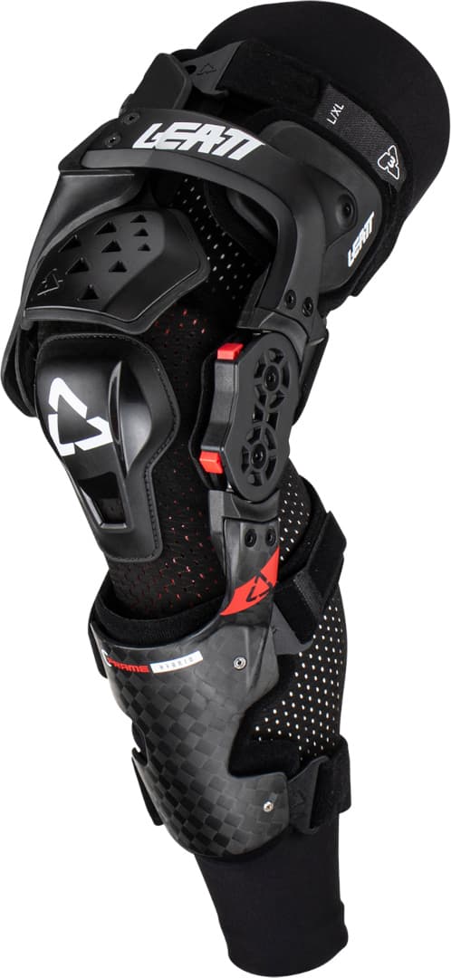 Leatt C-Frame Hybrid Knieorthesen, schwarz, Größe S M für Männer