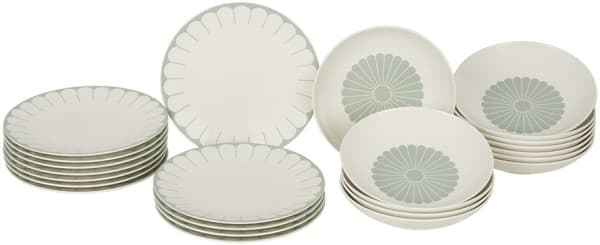 Villeroy & Boch Fleur Vert Tafel-Set für 12 Personen / 24 Teile