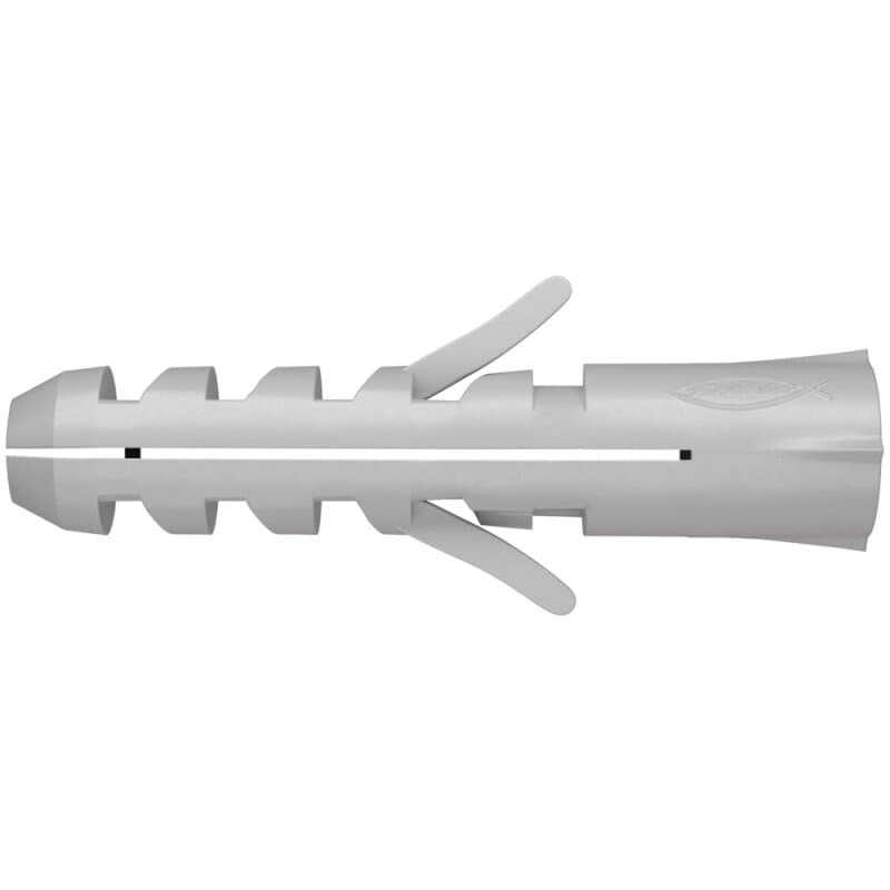 fischer Spreizdübel S aus Nylon für Beton und Vollbaustoffe 8x40 - 200 Stück