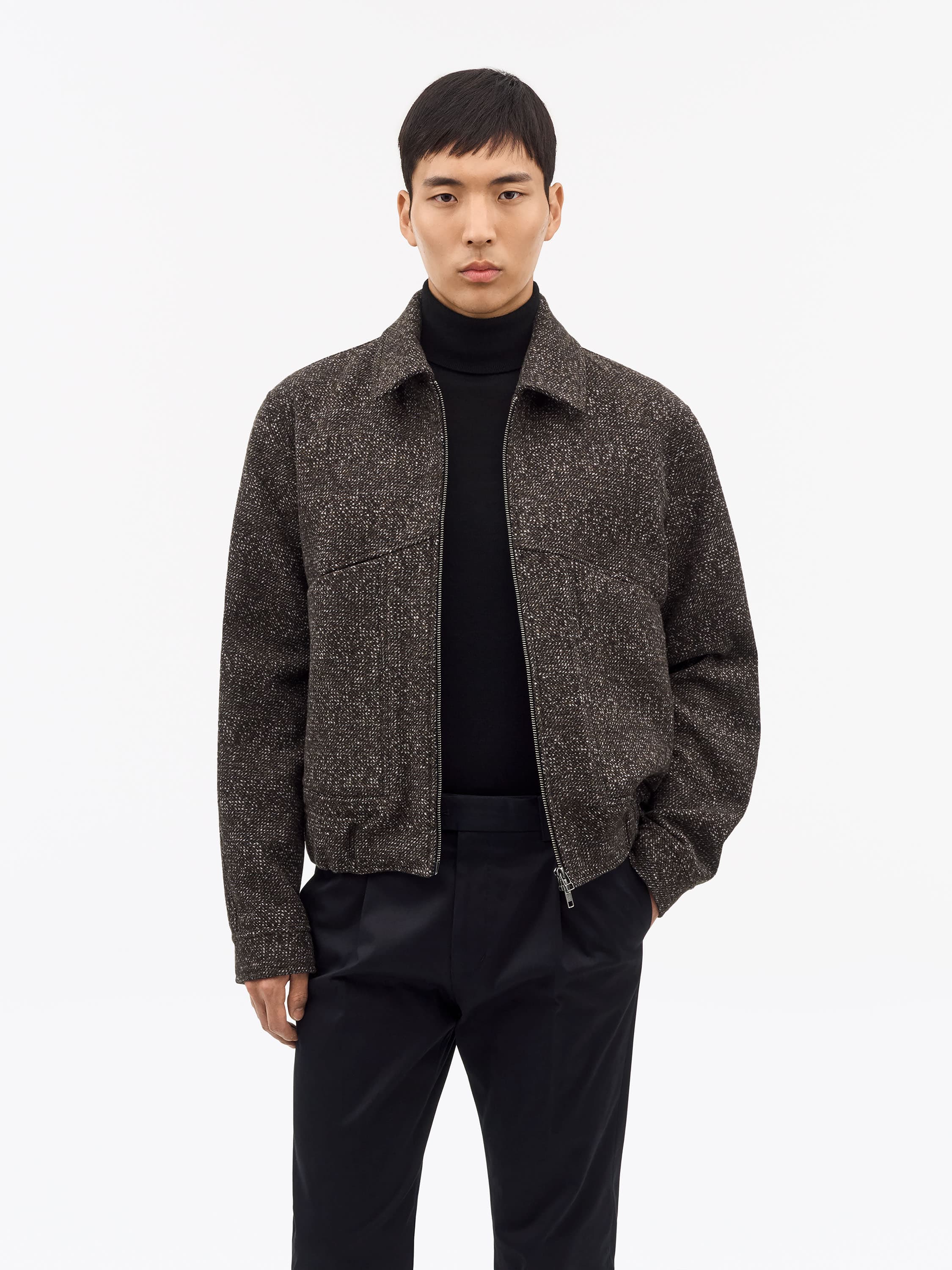 Tiger of Sweden Eeven Wolljacke, Espresso, M für Männer